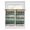 Teal Blue/Brown, variant on Half Window Curtains 24 Inches Long, Farmhouse Teal Blue Brown Window Treatment Curtain Drapes, Vintage Wooden Short Curtains Tiers for Kitchen Over Sink, 27.5"x24", 2 Panels