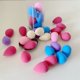 thumbnail image 3 of Set de esponjas de maquillaje Urradia Mini multicolor, 10 unidades, 3 of 6