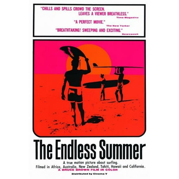 The Endless Summer Movie Poster Print (27 x 40)