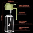 thumbnail image 4 of Botella Dispensadora Aceite 16 Onzas para Cocina, Dispensador Aceite Oliva y Pulverizador Aceite - Botella Aceite Oliva 470 Ml - Pulverizador Aceite Verde, 4 of 5