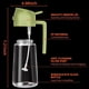 thumbnail image 4 of Botella Dispensadora Aceite 16 Onzas para Cocina, Dispensador Aceite Oliva y Pulverizador Aceite - Botella Aceite Oliva 470 Ml - Pulverizador Aceite Verde, 4 of 5