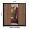 thumbnail image 3 of Ropero Closet Madesa Lyon Plus 3 Puertas 1 Con Espejo N/M, 3 of 5