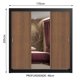 thumbnail image 3 of Ropero Closet Madesa Lyon Plus 3 Puertas 1 Con Espejo N/M, 3 of 5