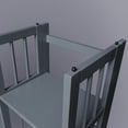 thumbnail image 4 of Casual Home 3-Shelf Folding Bookcase 14" Wide, Slate Gray, 4 of 15
