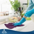 thumbnail image 3 of Dan River Washcloth Purple and White 20 Pack High-Quality Cotton Multipurpose Assorted Wash Rags for Body and Face - 11x11in, 3 of 8