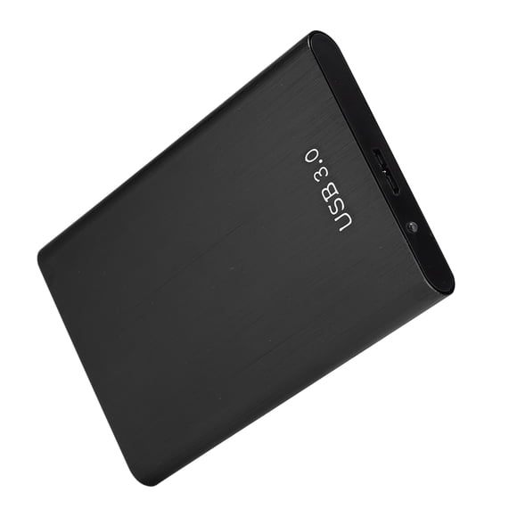 Carcasa para disco duro externo SSD Bling Bling de 2,5 pulgadas SATA USB 3.0 Negro