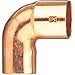 thumbnail image 3 of Elkhart Products 31396 .37 In. Wrot Copper 90 Degree Elbow, 3 of 3