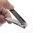 thumbnail image 2 of Unique Bargains 1 Pc Durable Slim Waist Nail Clippers Titanium Tone, 2 of 5