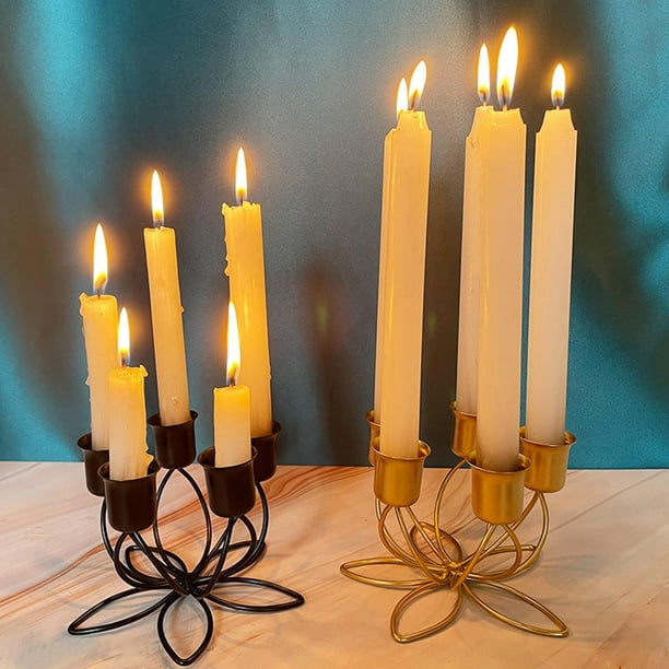 Iron Candlestick Holder Stand Candle Holders Table Decoration