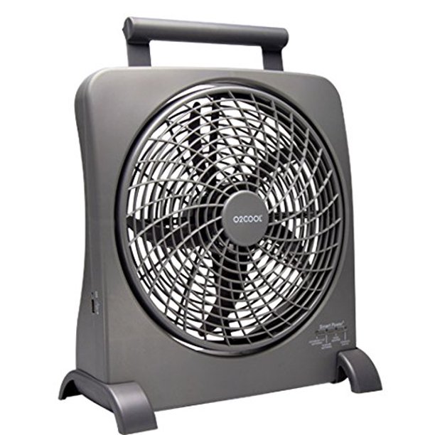 O2COOL 10 Inch Multiple SourcesRechargeable Smart Power Fan Walmart