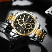 Curren 8445 Mens Watch Multi-Function Chronograph Watch