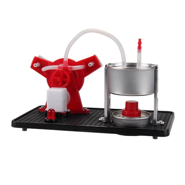 Modelo De Motor Conversión De Energía Térmica Al Trabajo Mecánico Juguete De Aprendizaje De Ciencia Física De Zulema Mini kits de bricolaje con motor de vapor
