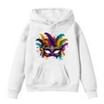 thumbnail image 3 of Kids Graphic Hoodies Girls 10-12 Girl's Boy's Hoodie Long Sleeve Soft Sweatshirt Graphic Hoody Kids Cute Pullovers Top Clothes for Girls b-White, 130, 3 of 3