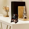 thumbnail image 3 of Ghostly Halloween Necessity Rocking Chair With Mysterious Spirit In Black Robes Resin Collectible, 3 of 7