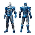 thumbnail image 2 of Figura de acción de Iron Man de ZD Toys original de 18 cm, modelo de Tony Stark de la máquina de guerra de acero azul Mark30, juguetes coleccionables, 2 of 5