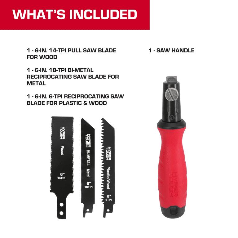 Hyper Tough 3-in-1 Multi-Saw with Interchangeable Blades photo 2
