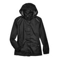 thumbnail image 4 of CORE365 78185 Women's Climate Seam-Sealed Lightweight Variegated Ripstop Jacket-Black-XS, 4 of 5