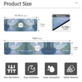 thumbnail image 3 of Yayeee Faucet Mat for Kitchen Sink 14.7" Diatomite Long Splash Guard Pad, Blue Sky and River, 2 Pack, 3 of 7
