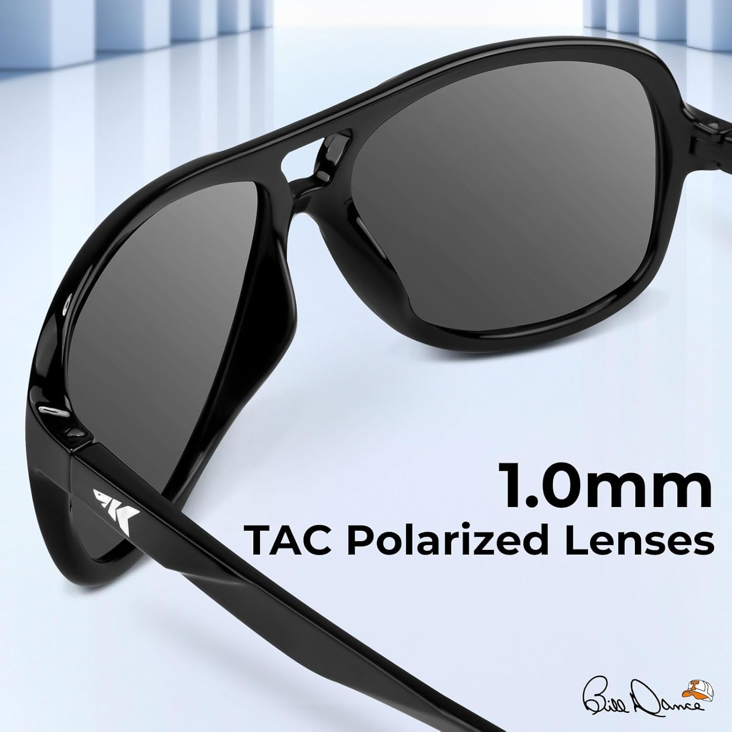 KastKing Bill Dance Polarized Sport Fishing Sunglasses for Men and Women, Ideal for Driving Cycling and Running,UV Protection