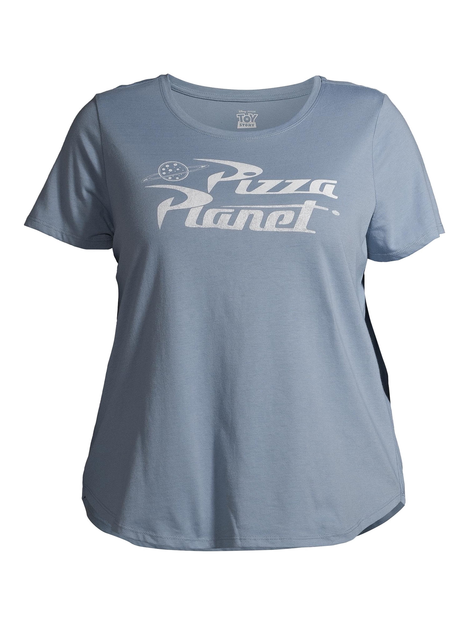 Pizza Planet Women's Plus Size Graphic Short Sleeve T-Shirt