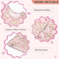 thumbnail image 4 of joogoo Girls Sleeveless Dress Pink Umbrellas and Floral Stylish Short Sleeve Dresses 8Y, 4 of 7