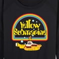 thumbnail image 3 of The Beatles - Yellow Submarine Rainbow Logo - Women's Lightweight French Terry Long Sleeve Shirt, 3 of 6