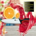thumbnail image 4 of Ceramic Fruit Knife 3 Pack Paring Knife with Cover Rustproof Ceramic Blade Kitchen Knives Vegetables Cutting Knife for Meat, 4 of 8