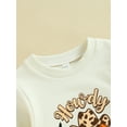 thumbnail image 5 of Wassery Baby Boys Girls Fall Clothes Infant Halloween Sweatshirt Rompers Long Sleeve Pumpkin Print Sweatshirt Jumpsuit 0-24 Months, 5 of 8