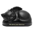 thumbnail image 1 of Urne Commémorative unique pour Animaux de Compagnie Cadeau de Sympathie Rétention Souvenirs Urne Commémorative pour Maison Jardin Pelouse Intérieur Chat, 1 of 5