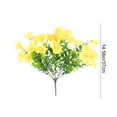 thumbnail image 3 of Arbustos Artificiales de Flores de Trompeta – Plantas Artificiales para Exteriores, Ideales para Porches, Balcones, Jardines, Patios, Jardineras y Decoración Del Hogar., 3 of 7