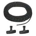 thumbnail image 1 of Cuerda de arranque de retroceso Uxcell 3.5mm 10m Cuerda de nylon con manijas Negro Azul, Negro, 1 of 1