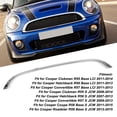 thumbnail image 4 of Front Hood Molding Trim, ABS Upper Grille Surround Hood Trim Replacement 51132751040 for 2007-2014 Cooper R55 R56 R57 Base LCI R58 R59 S JCW, Automotive Exterior Accessories, 4 of 7