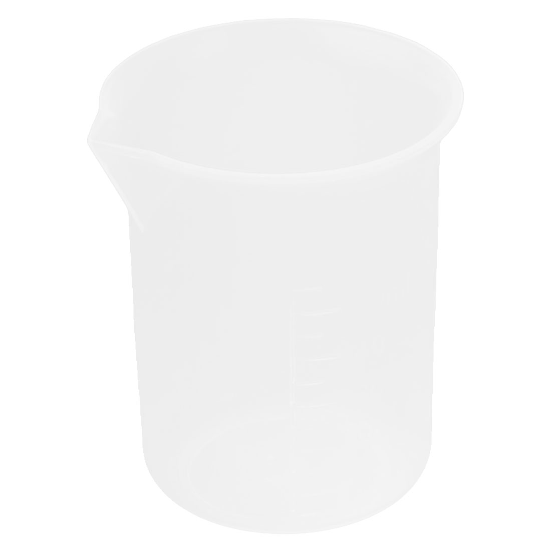 50mL Plastic Science Experiment Measuring Graduated Beaker Cup 4.3cm