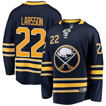 Johan Larsson Buffalo Sabres Fanatics Branded Breakaway Player Jersey -