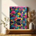 thumbnail image 6 of Vibrant Bear Forest Canvas Print Wall Art for Living Room Bedroom Dining Room Office Home Decor, 6 of 8