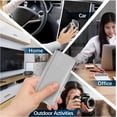 thumbnail image 3 of MOSSLIAN Glasses Clean Cloth Kit(30X19.5 cm),Microfiber Cloth Sceen Cleaner Wipes for Cell Phones,Eyeglasses, Computers,Camera Lens,LCD Screens and Other Delicate Surfaces(1 Grey, 1 Blue,1 Yellow) …, 3 of 8