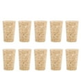 thumbnail image 2 of 10 Uds corchos cónicos de corcho Natural tapón de madera para botella de vino/cerveza corcho de madera Natural Premium ANGGREK Otros, 2 of 8