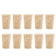 thumbnail image 2 of 10 Uds corchos cónicos de corcho Natural tapón de madera para botella de vino/cerveza corcho de madera Natural Premium ANGGREK Otros, 2 of 8