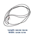 thumbnail image 2 of Shisuyan Mic Cable Nylon 1Pack 118in Length, 2 of 8