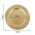 thumbnail image 2 of BalsaCircle 6 Gold 13" Acrylic Round Acrylic Charger Plates Beach, 2 of 5