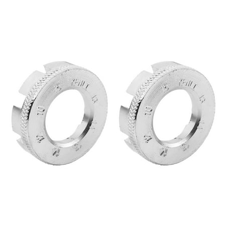 

2X Bike Spokes Wrench Mini Tools Adjustment 8-Way Blasting Set for Bike Route Any Size