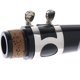thumbnail image 2 of Boquilla de clarinete Bb con tapa de ligadura para principiantes KEWITY Negro, 2 of 5