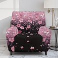 thumbnail image 2 of HELLHERO Cherry Blossom Pattern Design Furniture Shield for Single Sofa Chair, Side Pocket Brushed Recliner Chair Covers for Living Room Apartment Single Seat, 2 of 8