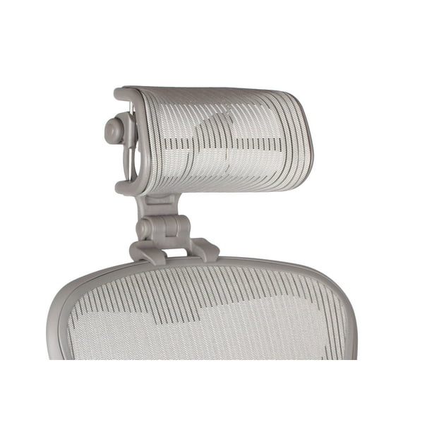 The Original Headrest for The Herman Miller Aeron Chair - H4 Quartz by Engineered Now - Walmart 