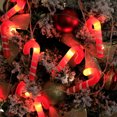 thumbnail image 4 of AnuirheiH Christmas LED String Lights Straws Shape String Lights Indoor Outdoor Party Xmas Tree Decor, 4 of 8