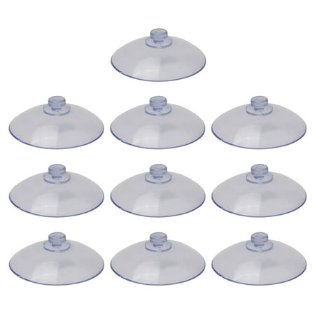 

10PCS Transparent Suction Cups for Kitchen Bathroom Glass Casement Wall Hooks