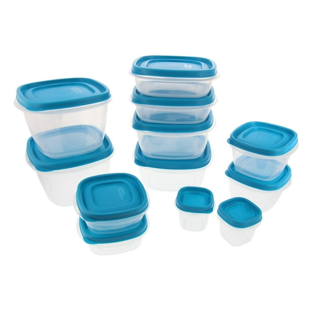 Rubbermaid Food Storage Containers w/Easy Find Lids System Stain