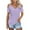 Purple, variant on Kovlvoll Womens Plus Size Tops off Shoulder Short Sleeve V Neck Eyelet Shirts Summer Casual Comfy Tees Top