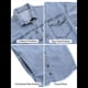 thumbnail image 4 of Chaqueta Vaquera Oversize para Mujer, Camisas Vaqueras Casuales de Larga, Chaqueta Vaquera Desgastada, Conjuntos de 2025. Azul XL, 4 of 8