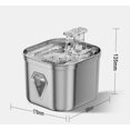thumbnail image 5 of Dispensador de agua inteligente para mascotas, bebedero automático con circulación de agua viva, dispensador de agua filtrada para gatos silencioso de gran capacidad, 5 of 5